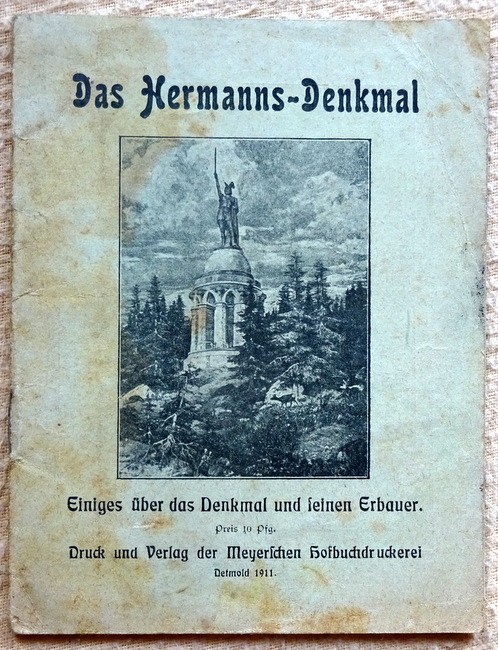   Werbeprospekt / Reiseprospekt "Das Hermanns-Denkmal" (Einiges über das Denkmal und seinen Erbauer) 