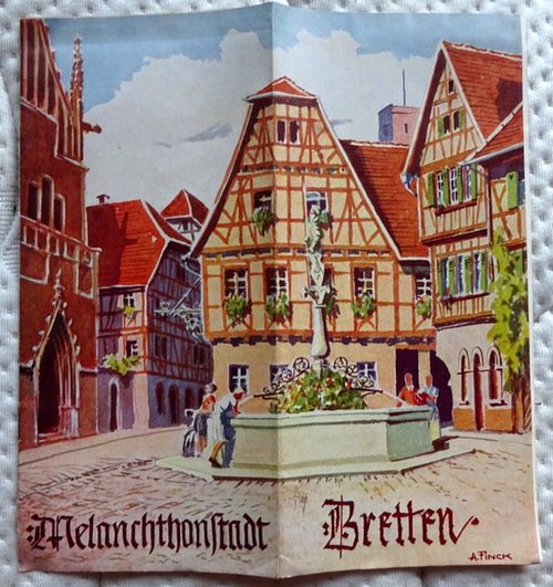  Werbeprospekt / Reiseprospekt "Melanchthonstadt Bretten" 