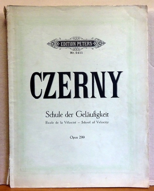 Czerny, Carl  Schule der Geläufigkeit / Ecole de la Velocite / School of Velocity Op. 299, No. 1-40 