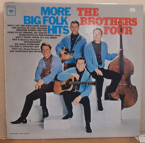The Brothers Four  More Big Folk Hits LP 33 Umin. 