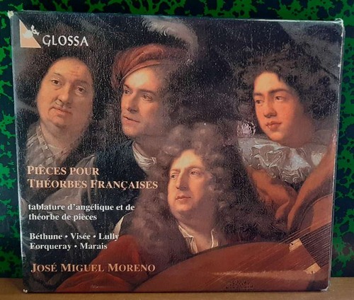 Moreno, Jose Miguel  Pieces pour Theorbes Francaises (Tablature d`angelique et de theorbe de pieces) 