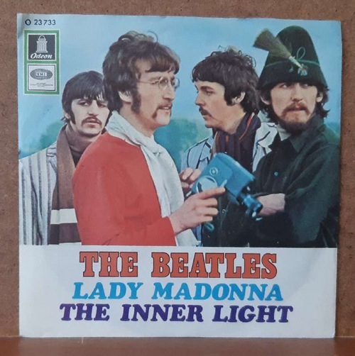 The Beatles  Lady Madonna / The Inner Light (Single-Platte) 