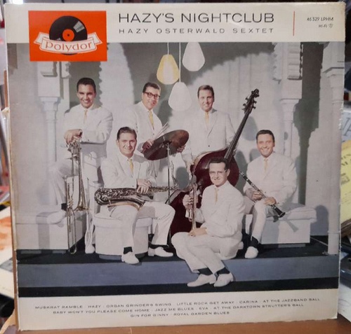 Hazy Osterwald Sextet  Hazy's Nightclub LP 33 U/min 