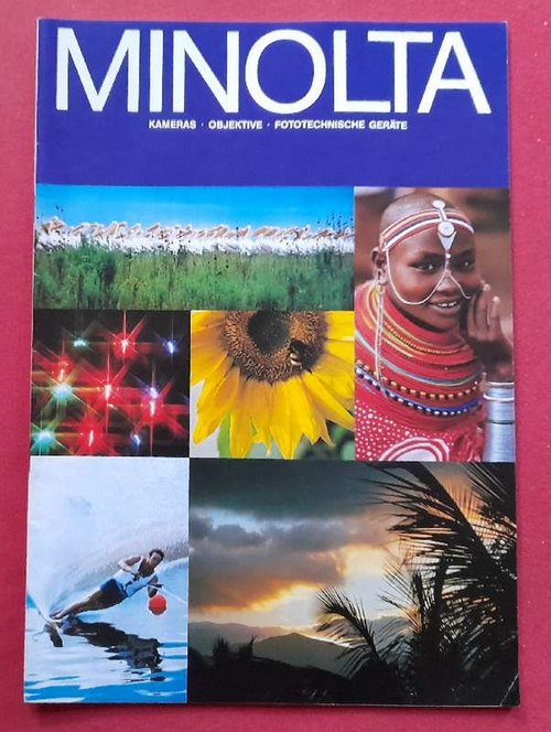 Minolta  Minolta. Kameras. Objektive. Fototechnische Geräte (Prospekt, Katalog) 
