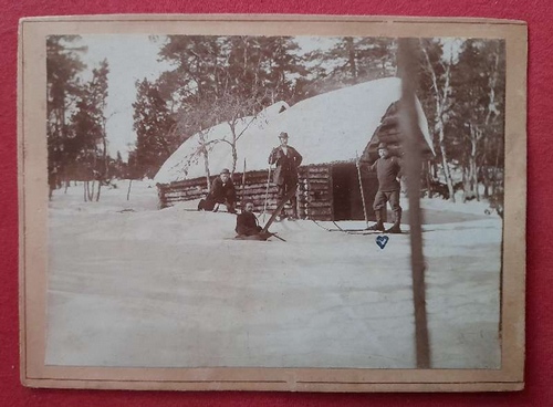   Orig. Foto "Kaltenbronn 1897, Jagd- und Wanderfreunde" 