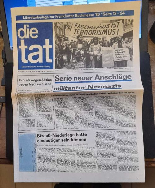 diverse  Die Tat 31. Jahrgang Nr. 41 / Oktober 1980 (Antifaschistische Wochenzeitung) 