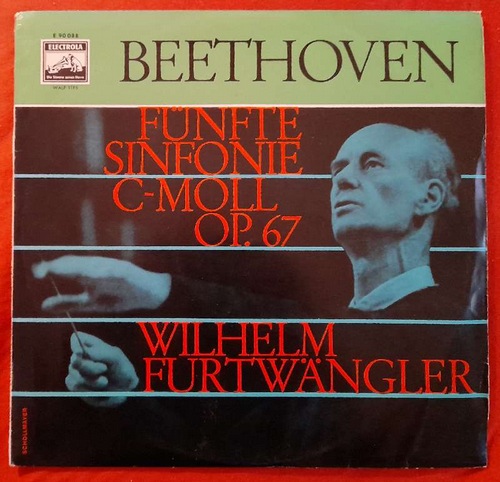 Furtwängler, Wilhelm  Beethoven. Fünfte Sinfonie C-Moll OP. 67 LP 33 1/3 