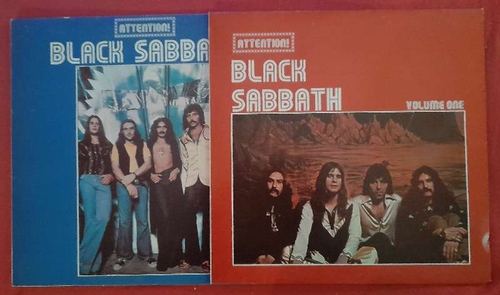 Black Sabbath  Attention Vol. One + Two (1+2) 2LP 33Umin. 