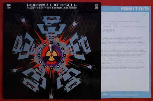 Pop will Eat itself  This is the day...This is the hour...This is This ! LP 33 U/min. PROMO Mit Beilageblatt 