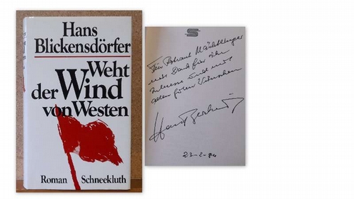 Blickensdörfer, Hans  Weht der Wind von Westen (Roman) 