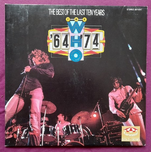 THE WHO  The Best of the last ten years 64-74 2LP 33 U/min. 