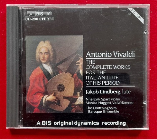 Vivaldi, Antonio  The Complete Works for the Italian Lute of his period (Jakob Lindberg (Lute). The Drottningholm Baroque Ensemble...) 