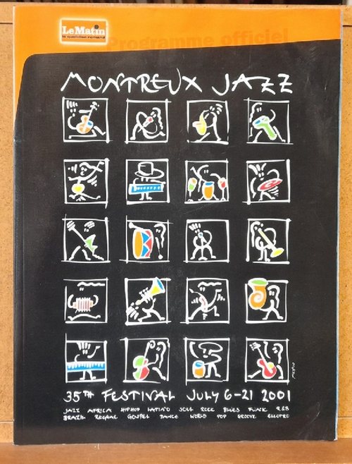 diverse  Montreux Jazz 35th Festival July 6-21, 2001 (Programme officiel) 