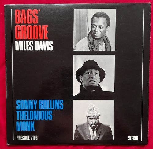 Davis, Miles  Bags' Groove LP 33 1/3 UMin. (mit Sonny Rollins, Thelonious Monk) 