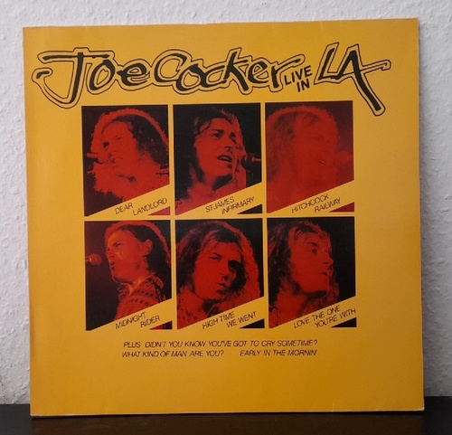 Cocker, Joe  Live in L.A. LP 33 U/min. 