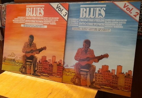 Various Artists  Blues from the Fields into the town Vol. 2 + 3 2LP 33 U/min. 