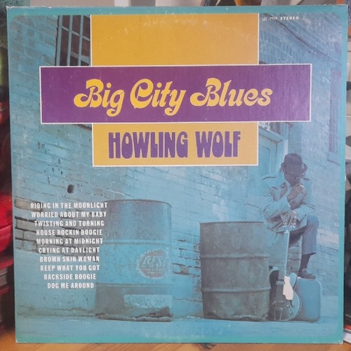 Howling Wolf  Big City Blues LP 33 1/3 UpM 