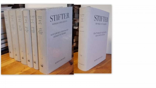 Stifter, Adalbert  Werke und Briefe Band 1.1 / 1.2 / 1.3 / 1.4 / 1.5 / 1.6 + 1.9. (Historische-Kritische Gesamtausgabe (1978-1997) 