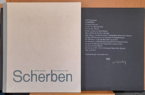 Fabri, Albrecht (Text) und HAP Grieshaber  Scherben 