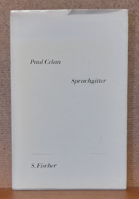 Celan, Paul  Sprachgitter 