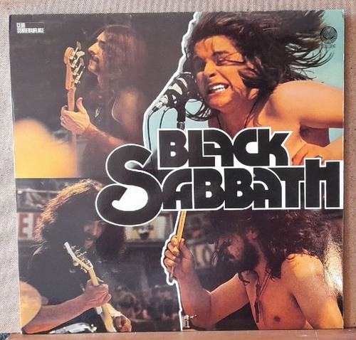 Black Sabbath  SAME LP 33 1/3 UpM Club Sonderauflage 