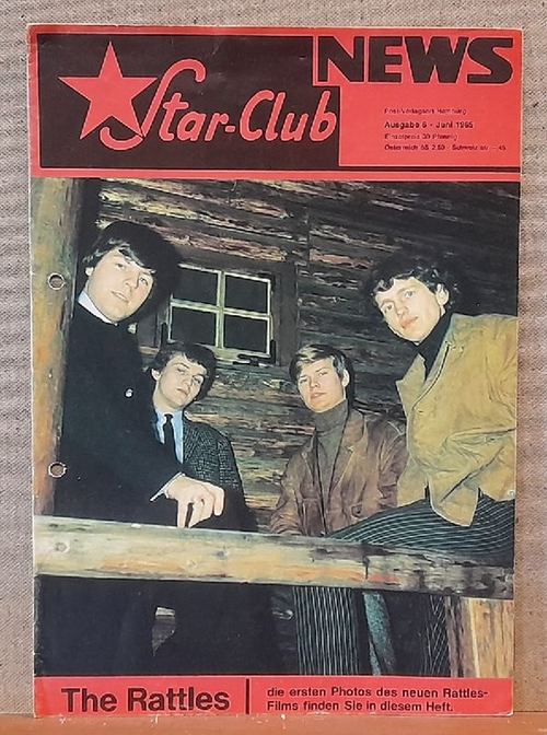 The Rattles  STAR-CLUB News - Ausgabe 6 / Juni 1965 (Clubzeitschrift vom Star-Club Hamburg St. Pauli, Große Freiheit 39) 
