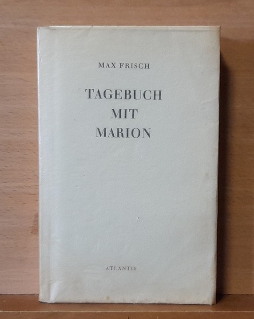 Frisch, Max  Tagebuch mit Marion 