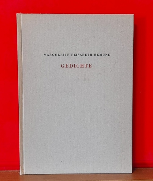 Remund, Marguerite Elisabeth  Gedichte 