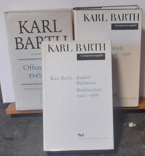 Barth, Karl und Diether Koch  3 Titel / 1. Karl Barth. Offene Briefe 1945-1968 