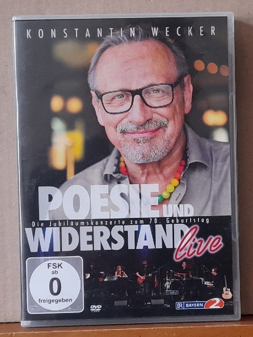 Wecker, Konstantin  Poesie und Widerstand LIVE. Das Jubiläumskonzert zum 70. Geburtstag (DVD-Film) 
