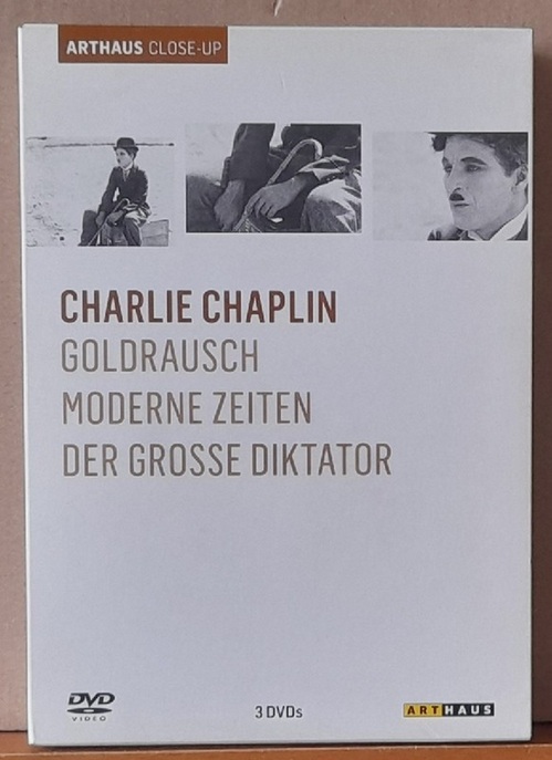 Chaplin, Charlie  Goldrausch + Moderne Zeiten + Der grosse Diktator (3 DVD-Film) 