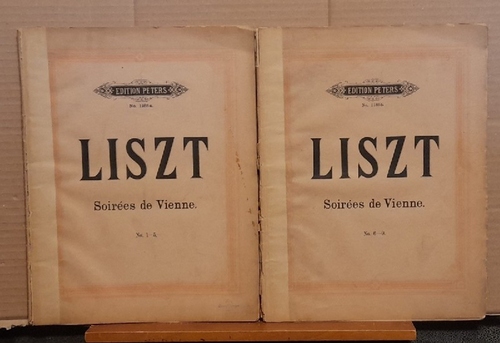 Liszt, Franz  Soirées de Vienne Vol. I + II (No. 1-5 + 6-9) (Valses-Caprices d'apres Franz Schubert) 