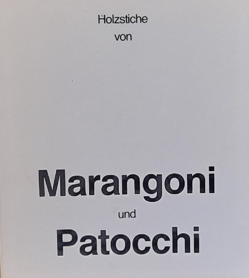 Xylon  Holzstiche von Tranquillo Marangoni und Aldo Patocchi. Oktober 1979 