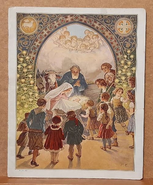 Elssner, F.  Weihnachtslieder (Einklebe-Album zum Münchener Weihnachts-Kalender "Ihr Kinderlein kommet") 