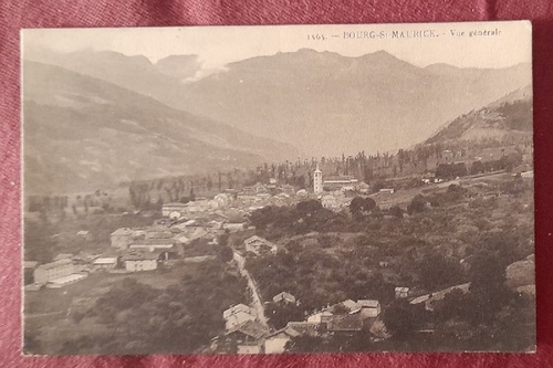   Ansichtskarte AK Bourg-St-Maurice (Savoie). Vue Generale 