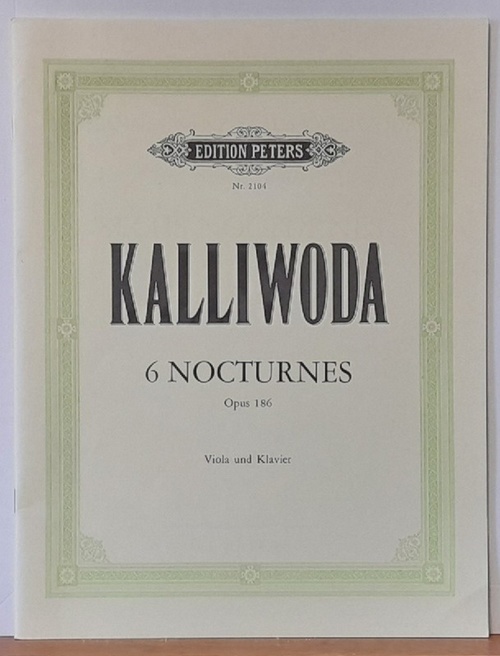 Kalliwoda, J.W.  6 Nocturnes Opus 186 für Viola und Klavier 