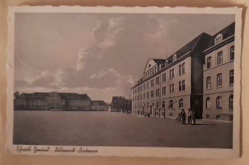   Ansichtskarte AK Schwäbisch Gmünd. Bismarck-Kaserne 