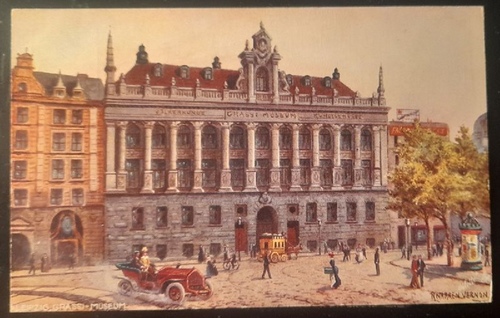   Ansichtskarte AK Leipzig. Grassi-Museum (Künstlerkarte v. R. Warren Vernon) 