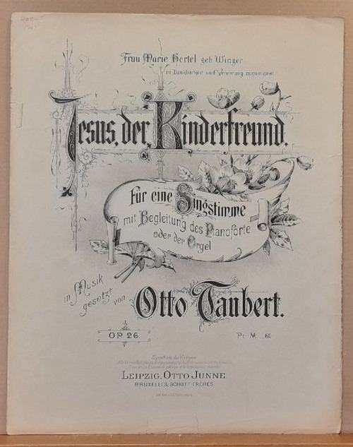 Taubert, Otto  Für Weihnachten. Weihnachtsgebet Op. 16 Lied für eine Singstimme 