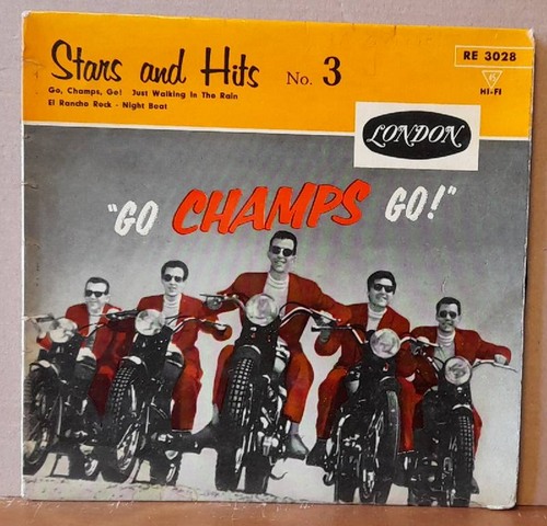 The Champs  Go Champs Go! Single 45UpM 