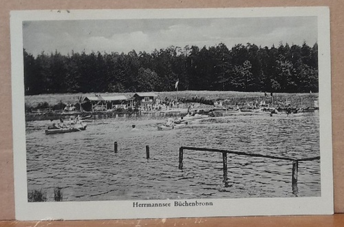   Ansichtskarte AK Büchenbronn bei Pforzheim. Herrmannsee 