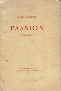 Reinbolt, Claus,  Passion, (Fragment), 