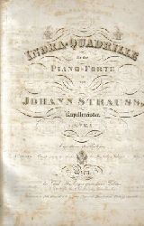 Strauss, Johann  Indra-Quadrille fr das Pianoforte 