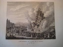 Berthault, (Jean-Gabriel) (?)  Commemoration de la Prise de la Bastille le 14 Juillet 1792 (Gravure) 
