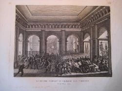 Berthault, (Jean-Gabriel) (?)  Le Peuple entrant au Chateau des Tuileries le 20 Juin 1792 (Gravure) 