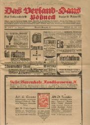 o. Autor  Das Versand-Haus Pneck Nr. (56) 7, 16. Jg. Monats-Ausgabe C 15. Juli 1923 (Anzeiger fr Massenartikel) 