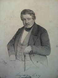 Wchter-Lautenbach, Ludwig Freiherr von  Lithographie von C. Pfann 