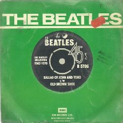 The Beatles  Ballad of John and Yoko + Old Brown Shoe (Single 45 UpM) 