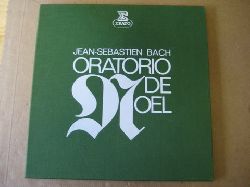 Bach, Johann Sebastian (Jean-Sebastien)  Oratorio de Noel BWV 248 / Weihnachts-Oratorium 3LP 33 1/2 UMin. 