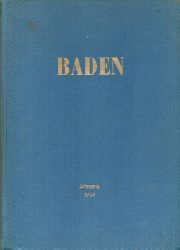 Richter, Georg  Baden. 6. Jahrg. 6 Hefte in 1 Band (Monographie einer Landschaft. Sdwestdeutsche Rundschau fr Kultur und Wirtschaft) 